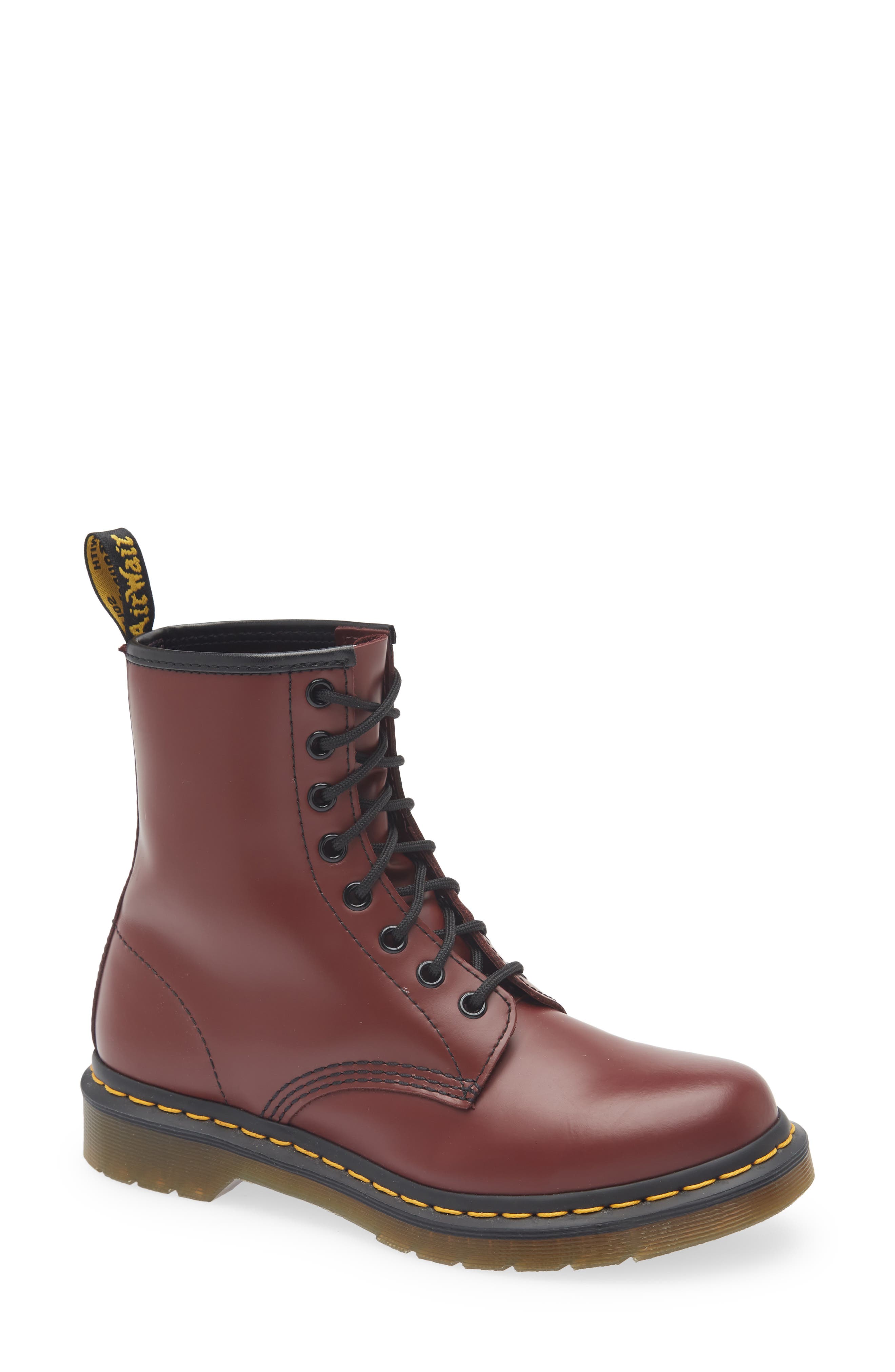 Dr. Martens 1460 Pascal Lace-Up Boot, Main, color, 