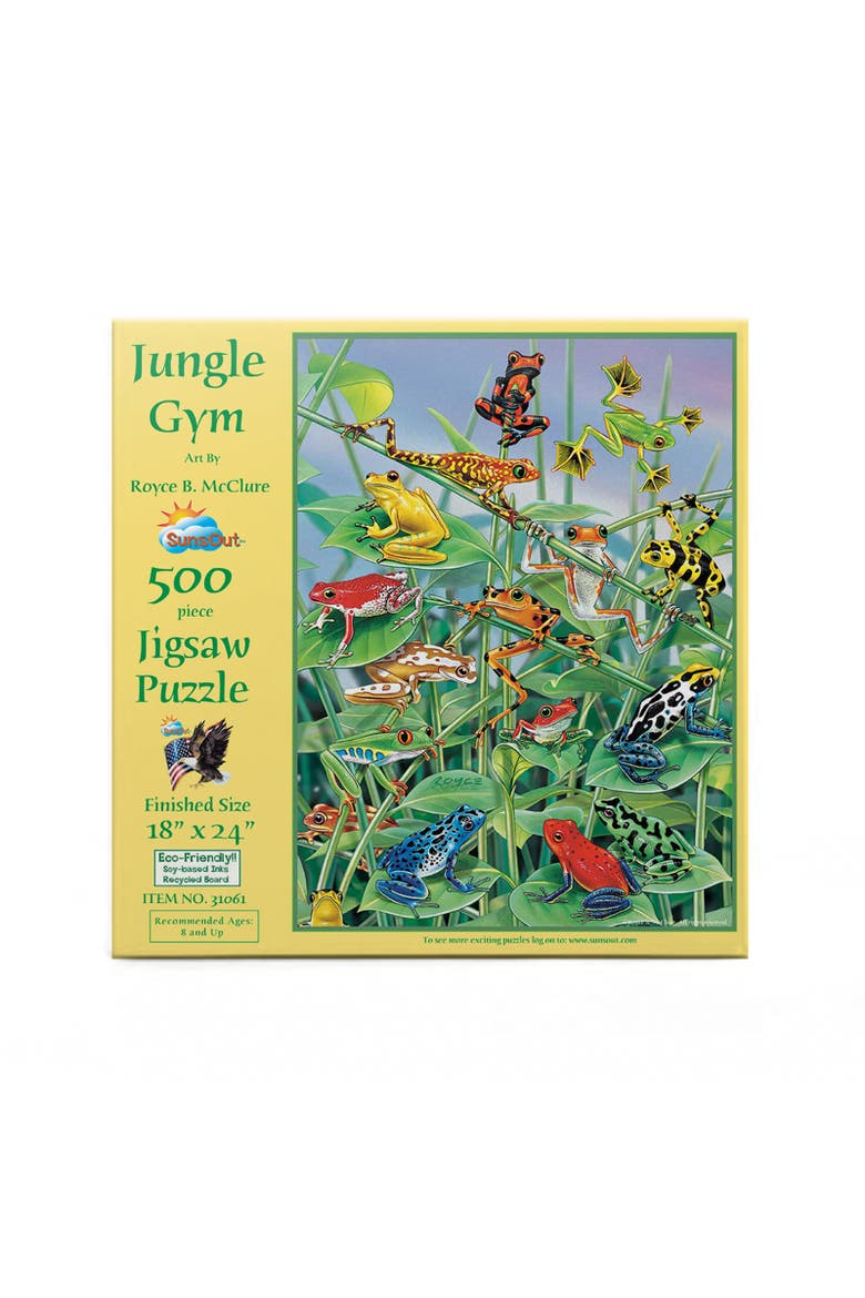 Jungle Gym 500 piece Jigsaw Puzzle for Adults, Alternate, color, Multicolor