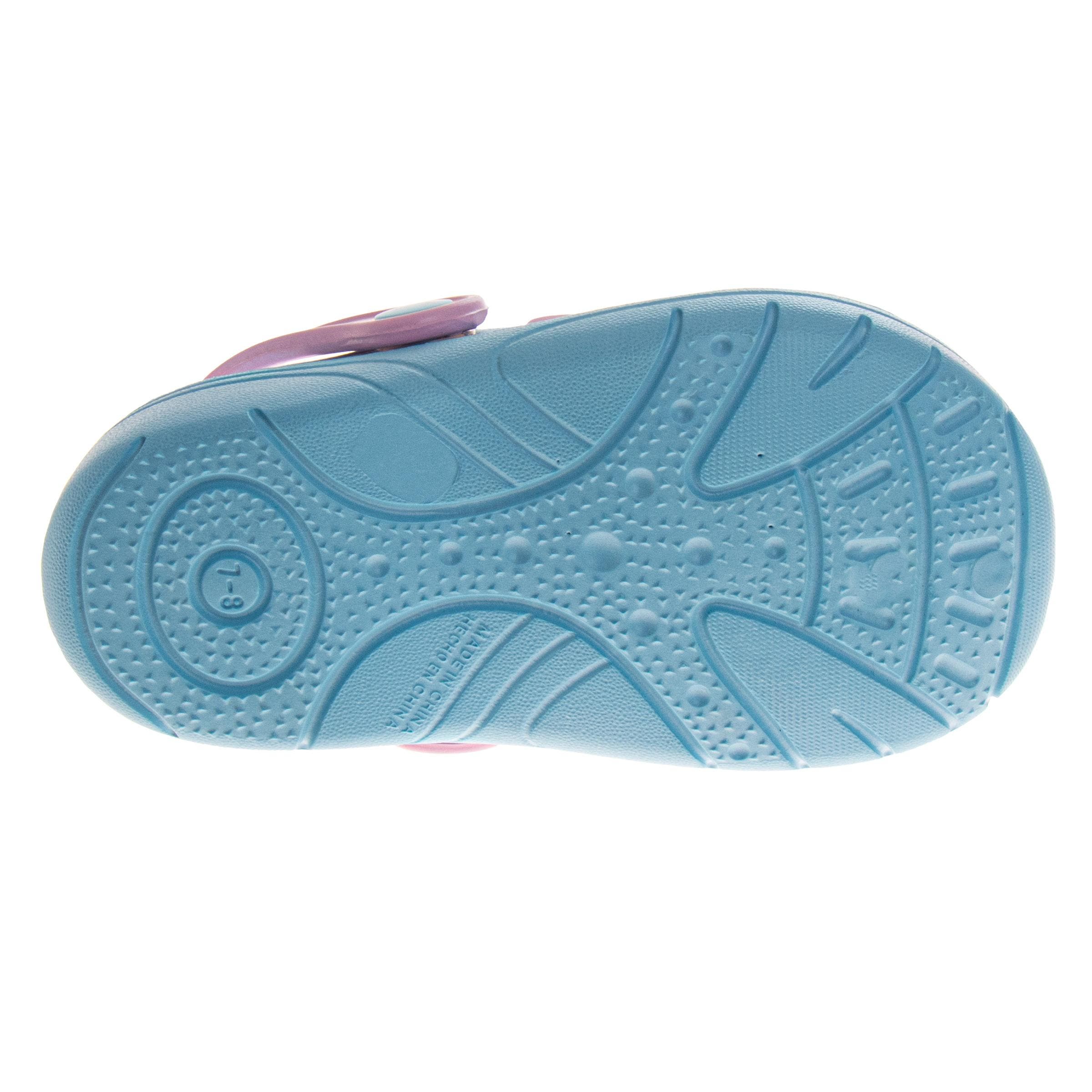 Disney Lilo & Stitch Girls Clogs, Alternate, color, Blue Pink