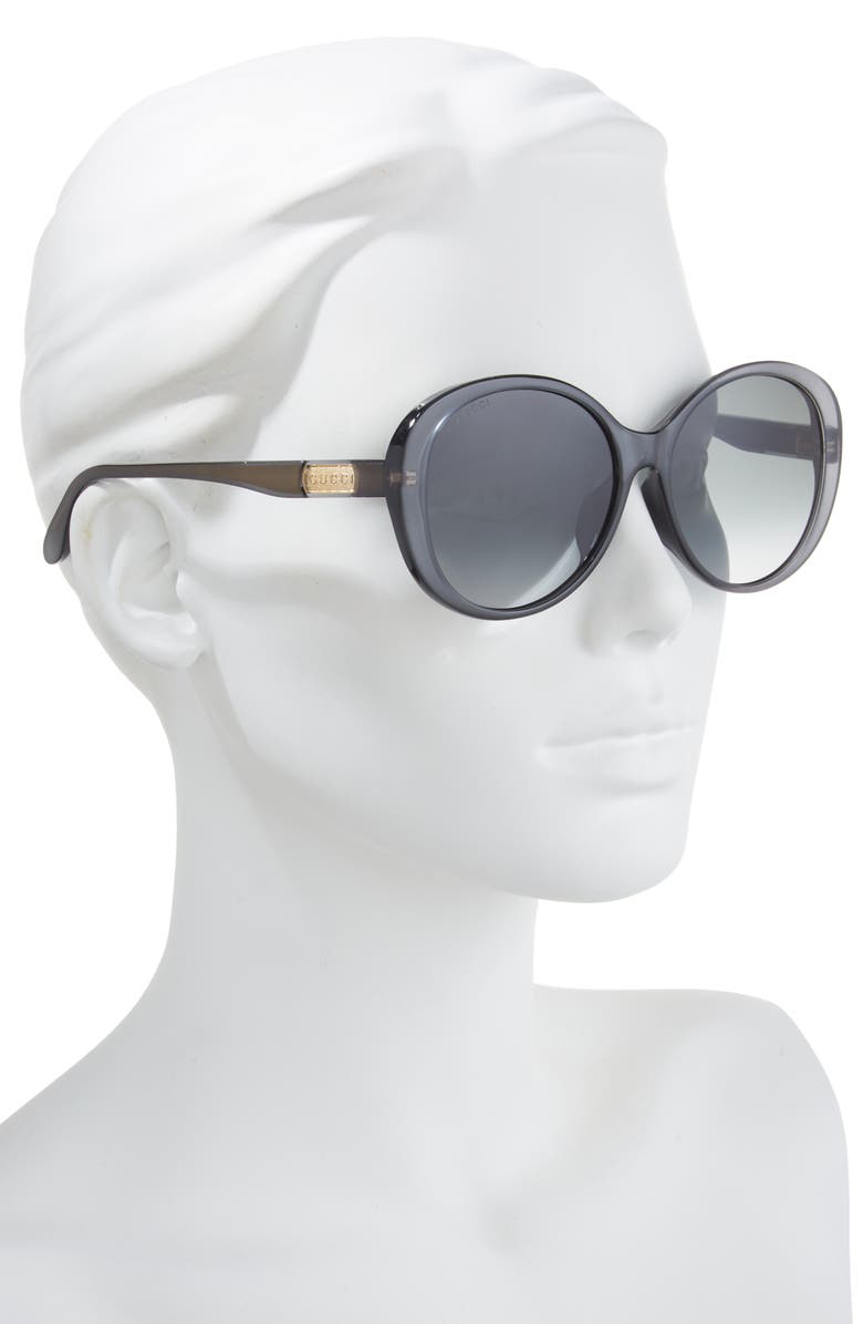 Gucci 59mm Round Sunglasses, Alternate, color,