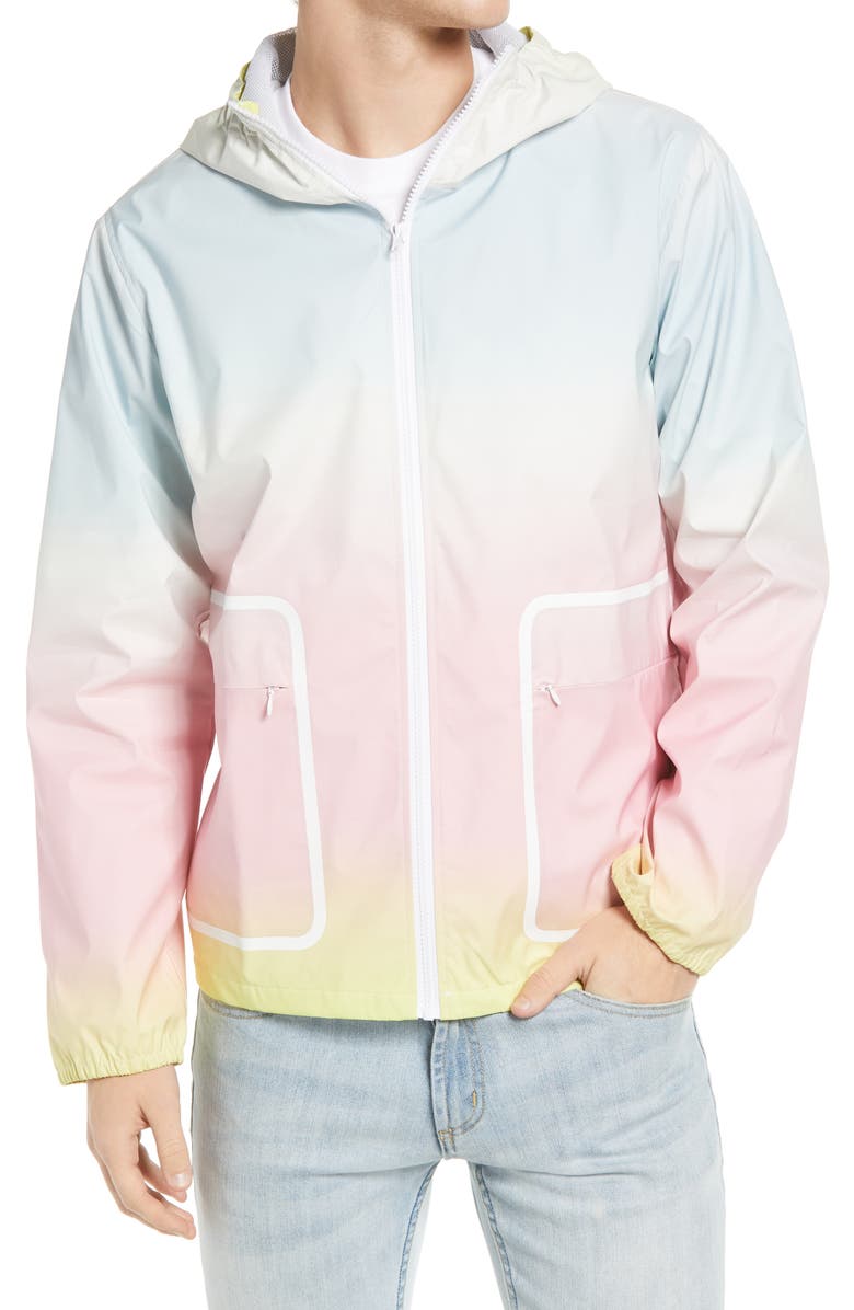 PacSun Men's Ombré Windbreaker, Alternate, color, 