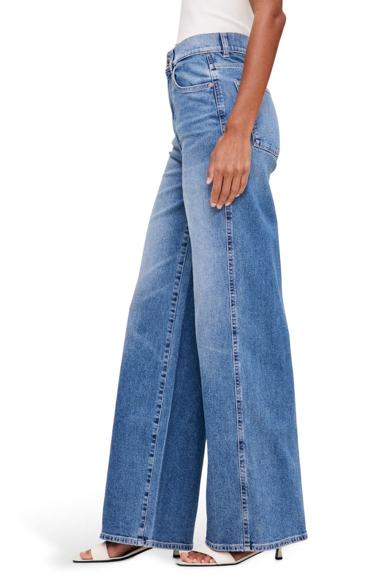 DL1961 Hepburn High Waist Wide Leg Jeans, Alternate, color, 