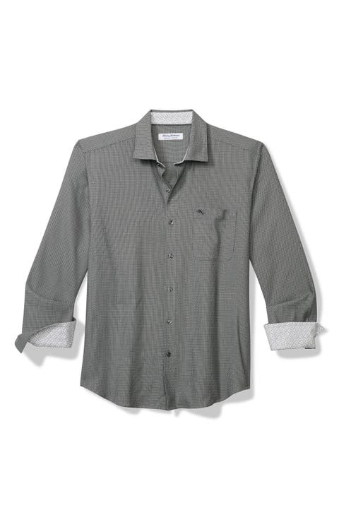 Sarasota Stretch Ventura Key Long Sleeve Button Up Shirt