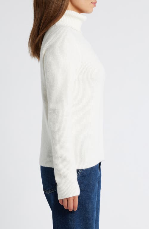CASLON CASLON® RIB TURTLENECK SWEATER