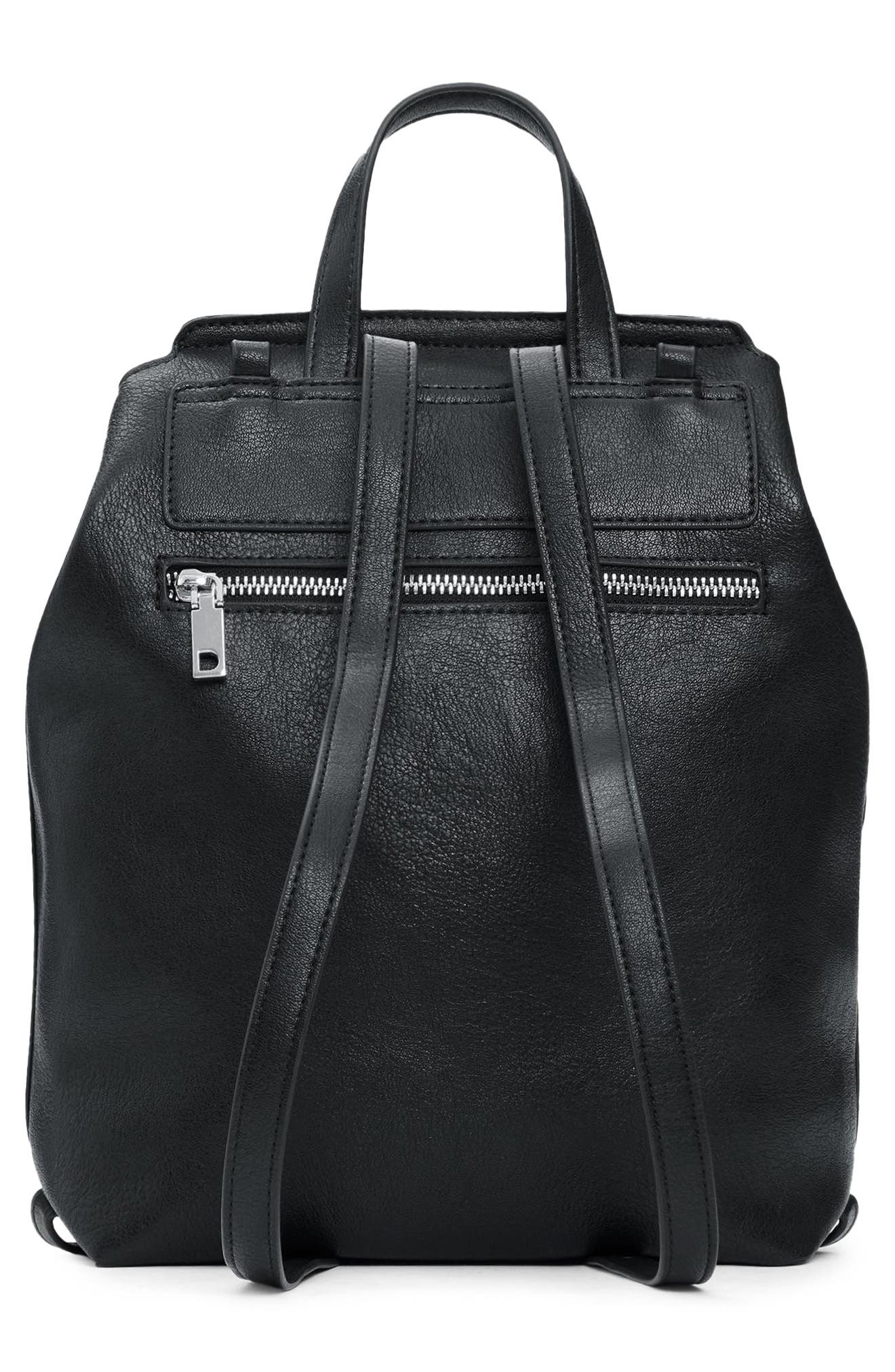 Desigual Mini Logo Embossed Convertible Backpack, Alternate, color, 