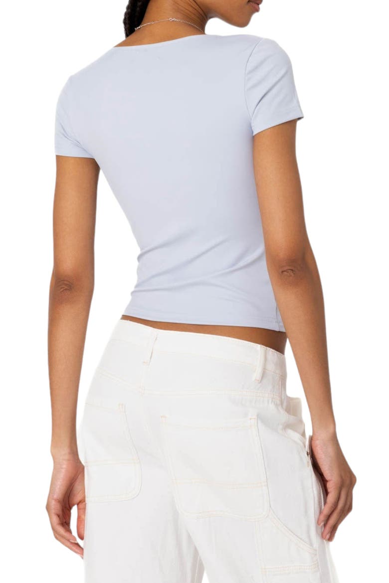 Katia V-Neck Top, Alternate, color, LIGHT BLUE