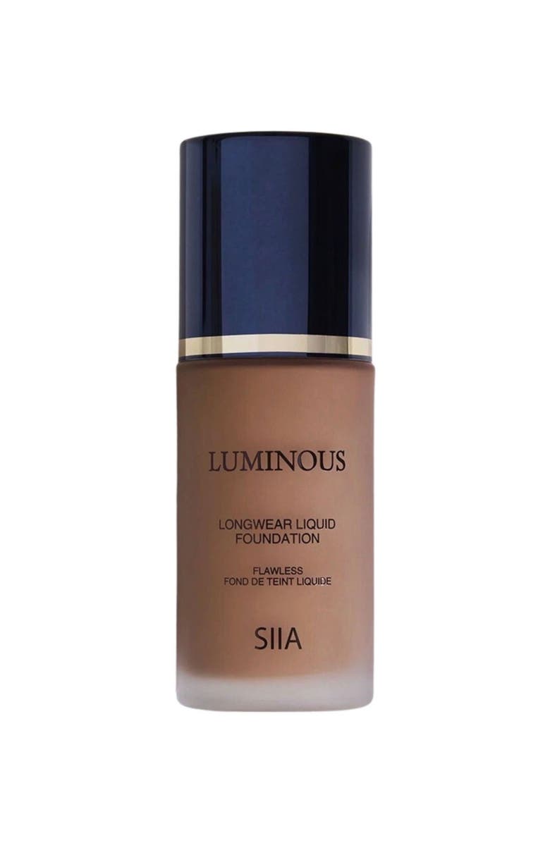 Siia Cosmetics Luminous Longwear Liquid Foundation, Main, color, Americano