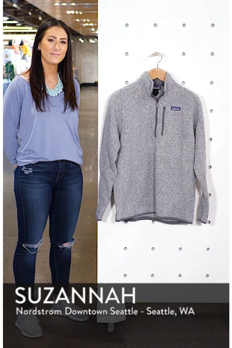 Better Sweater Quarter Zip Fleece Lined Pullover video