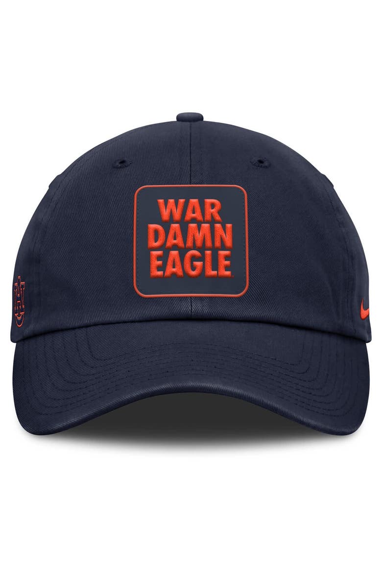 Men's Nike  Navy Auburn Tigers Local Club Adjustable Hat, Alternate, color, Navy