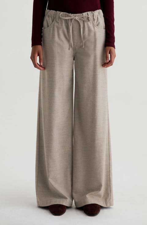 Stella Drawstring Wide Leg Pants