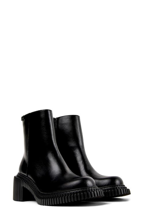 Camper Pix London Stiefel Mit Geriffelter Sohle 70mm In Black