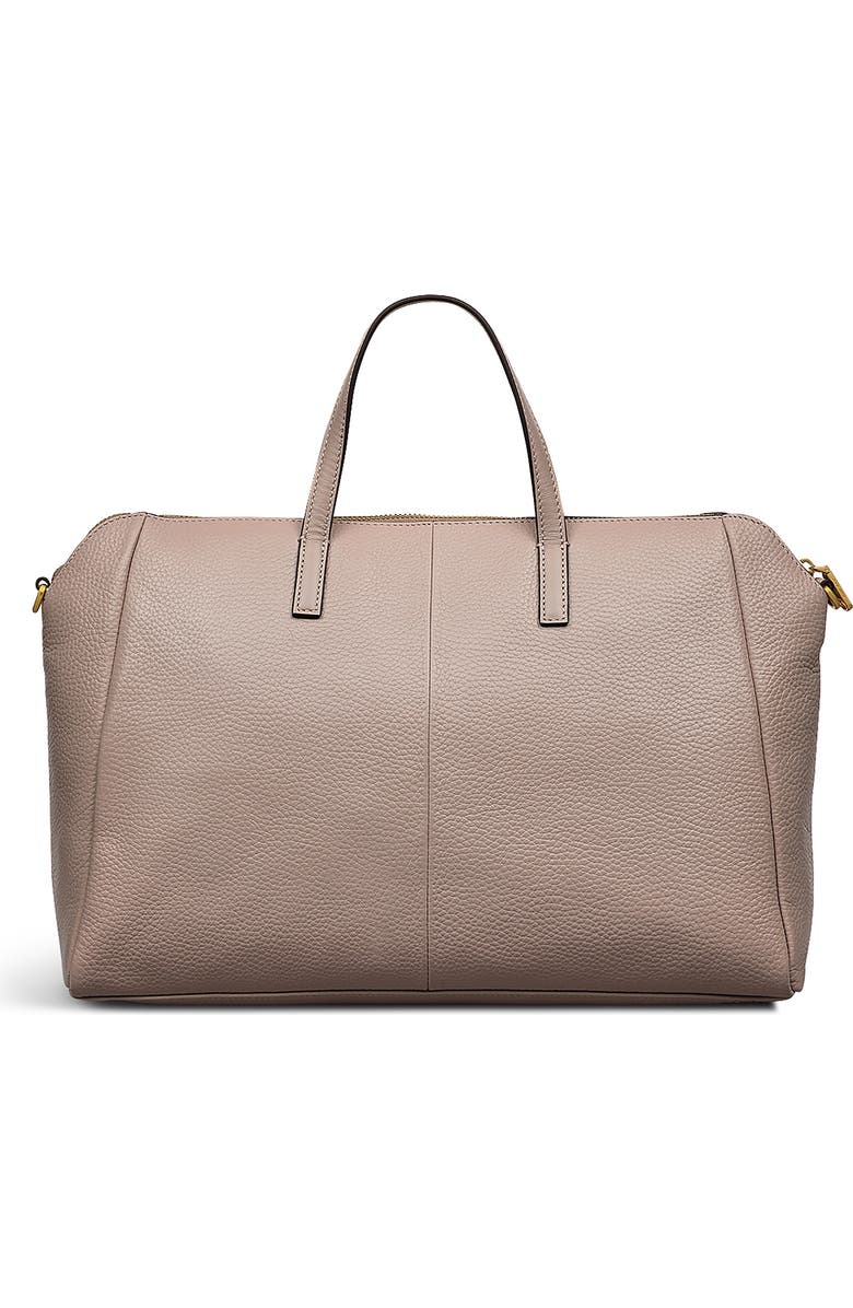 Radley Brook Avenue Medium Zip Top Satchel Bag, Alternate, color, Latte