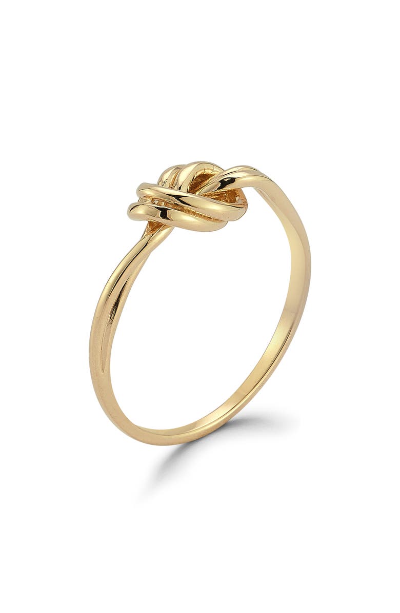 Ember Fine Jewelry 14K Yellow Gold Knot Ring, Alternate, color, Gold