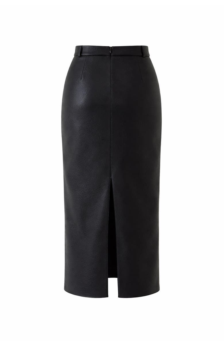 Exquise Alok Leather Skirt, Alternate, color, Black