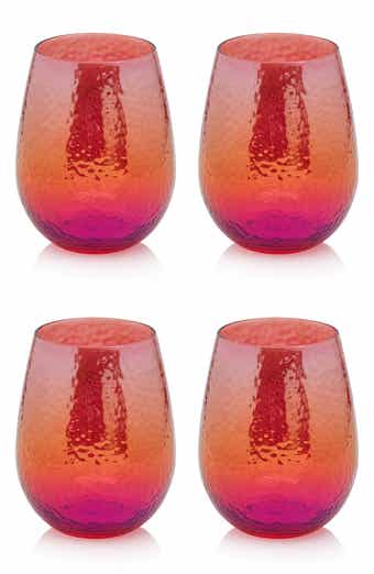 Apertivo Set of 4 Stemless Glasses