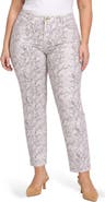 NYDJ Marilyn High Waist Ankle Straight Leg Jeans