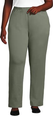 Lands' End Sport Knit High Rise Pants