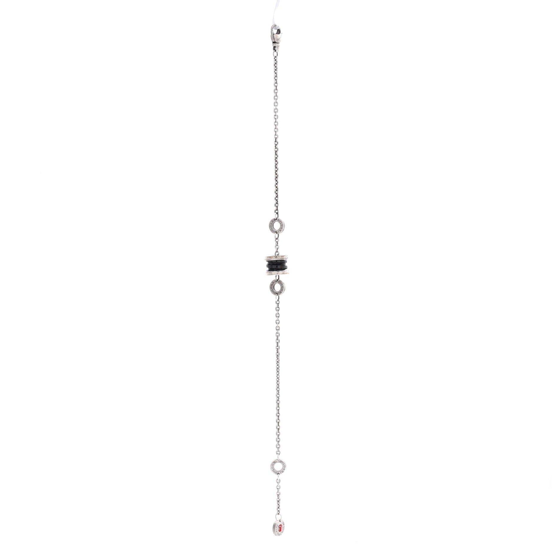 B.Zero1 Save the Children Soft Bracelet Sterling Silver with Ceramic, Alternate, color, Metallic Silver