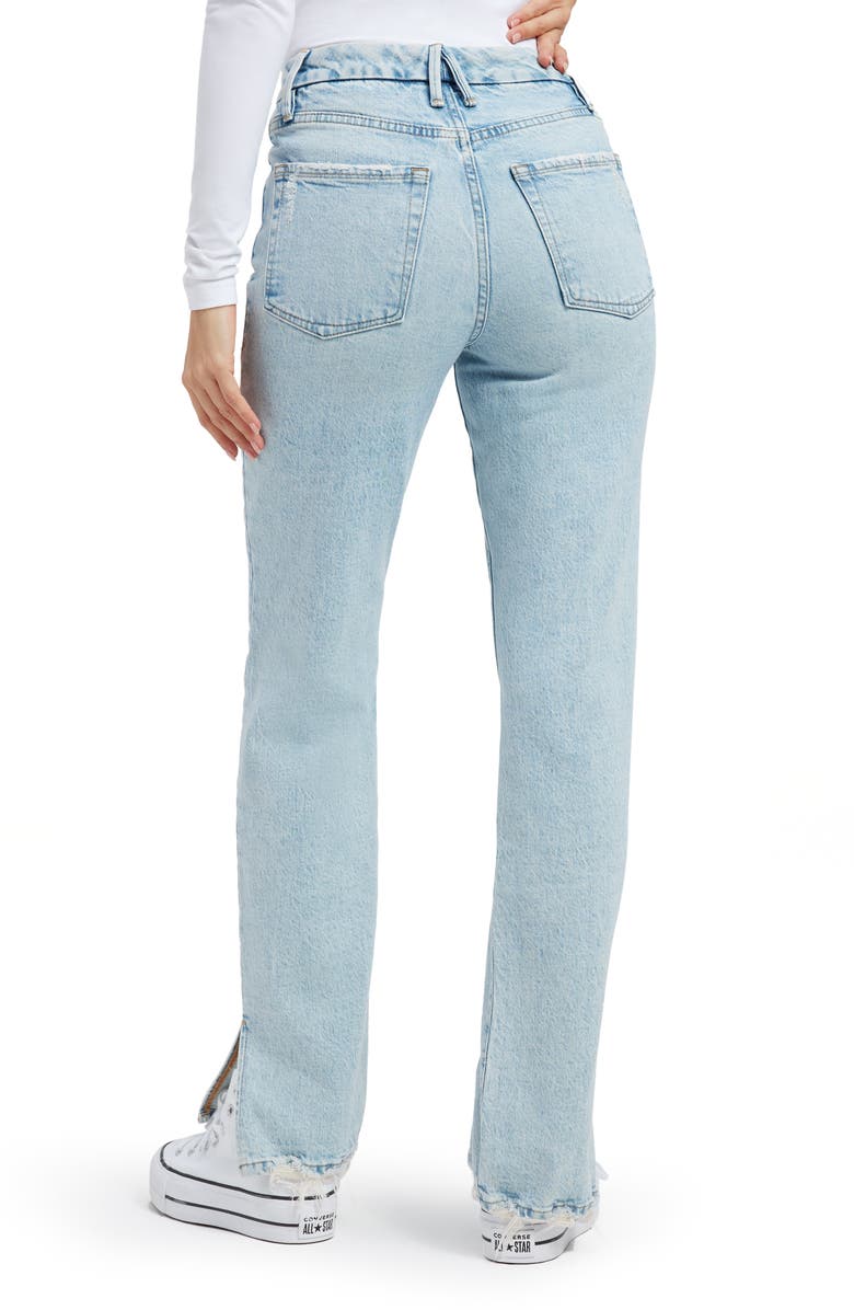 Good Boy Slit Hem Jeans