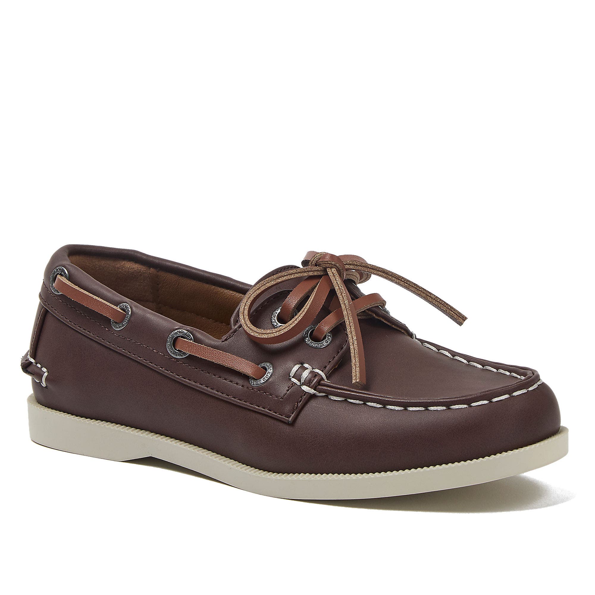 Kids Seaport Classic Boat Shoes, Main, color, Deep Mahogany