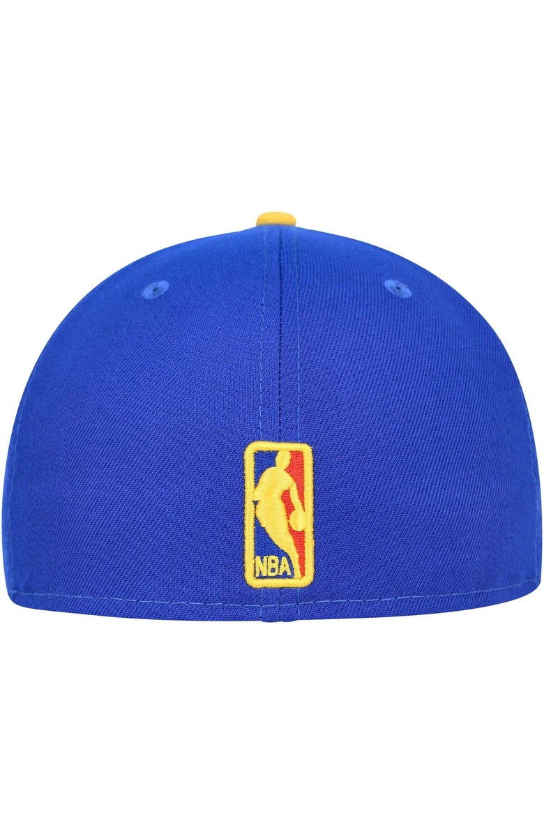 New Era Men's New Era Blue New York Knicks Side Patch 59FIFTY Fitted Hat, Alternate, color,