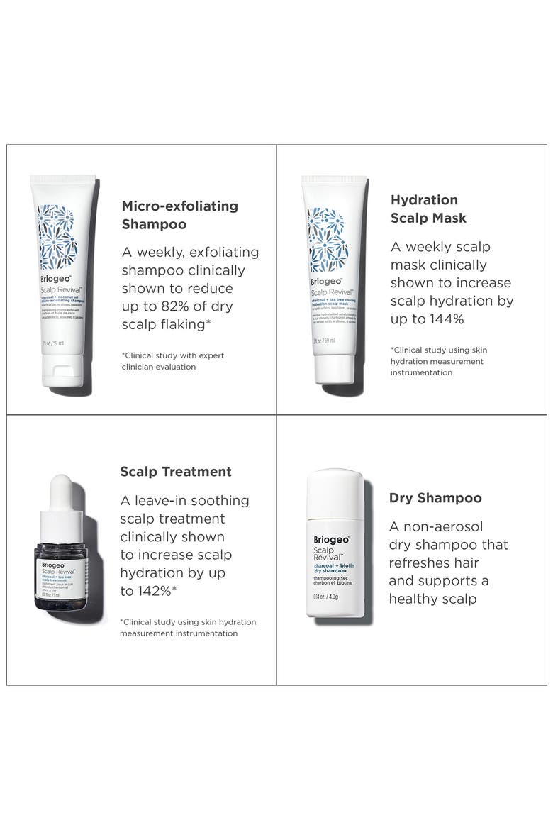 Scalp Revival™ Soothe + Detoxify Travel Set for Dry, Itchy, Oily Scalp, Alternate, color, NO COLOR