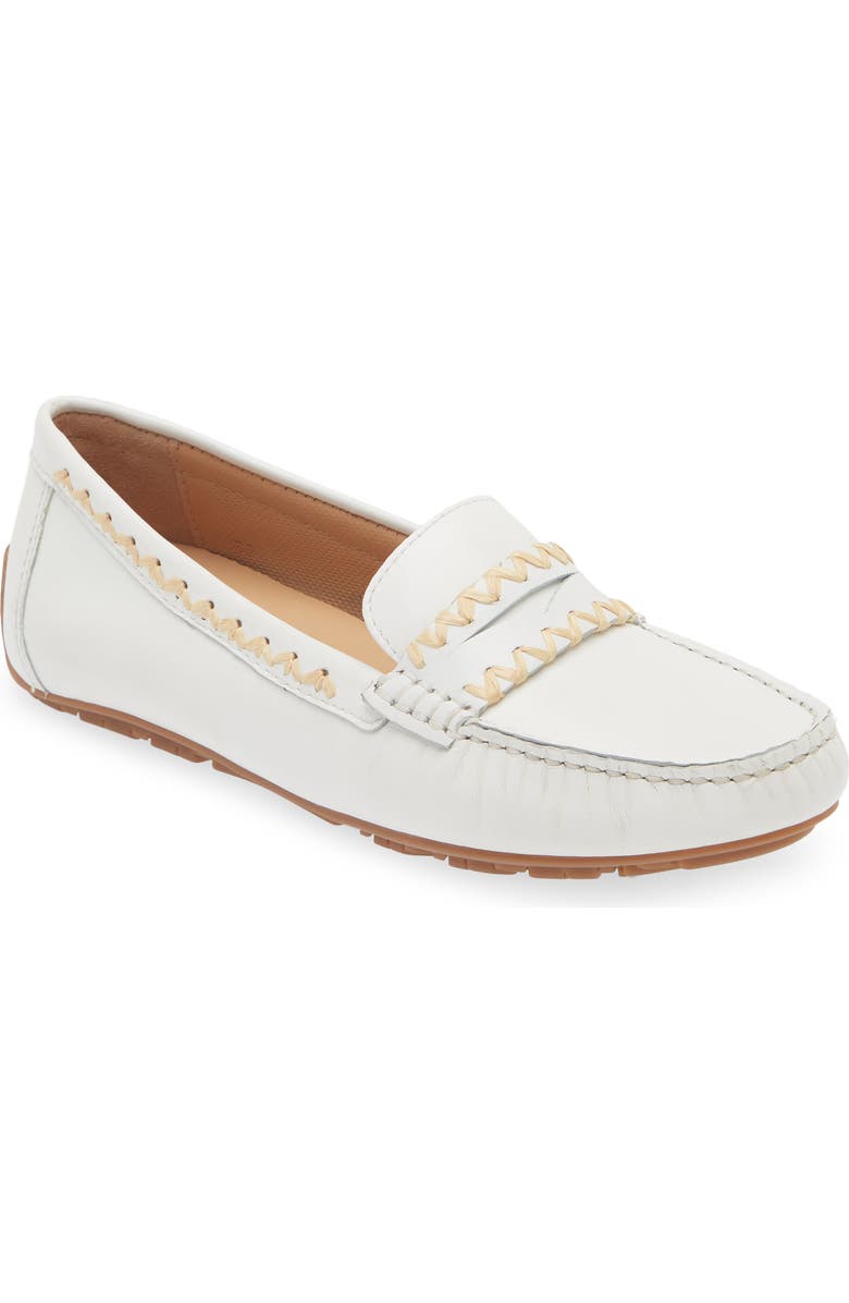 The FLEXX Ralf Penny Loafer, Main, color, White