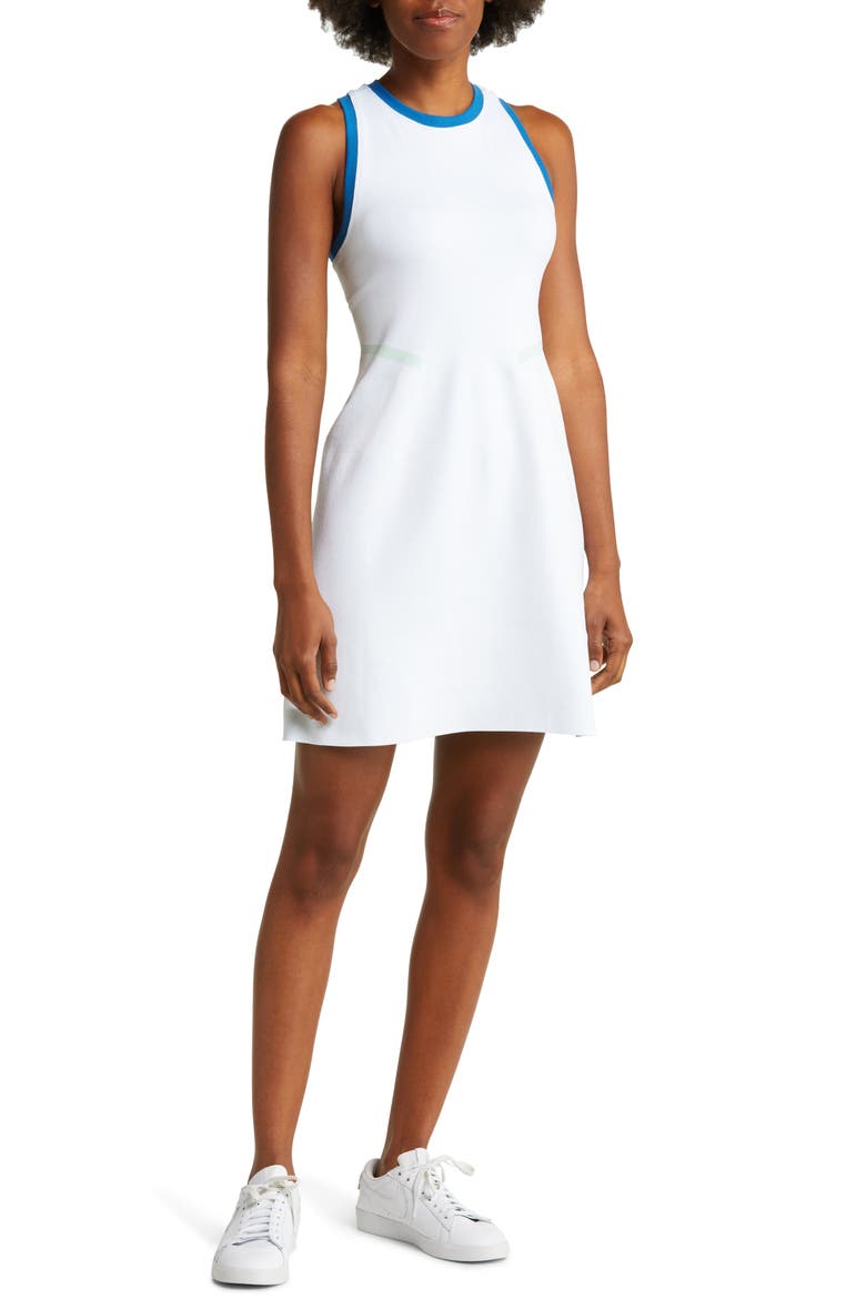 Interval Seamless Workout Minidress, Main, color, WHITE