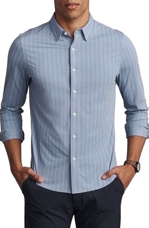 Commuter Slim Fit Button-Up Shirt