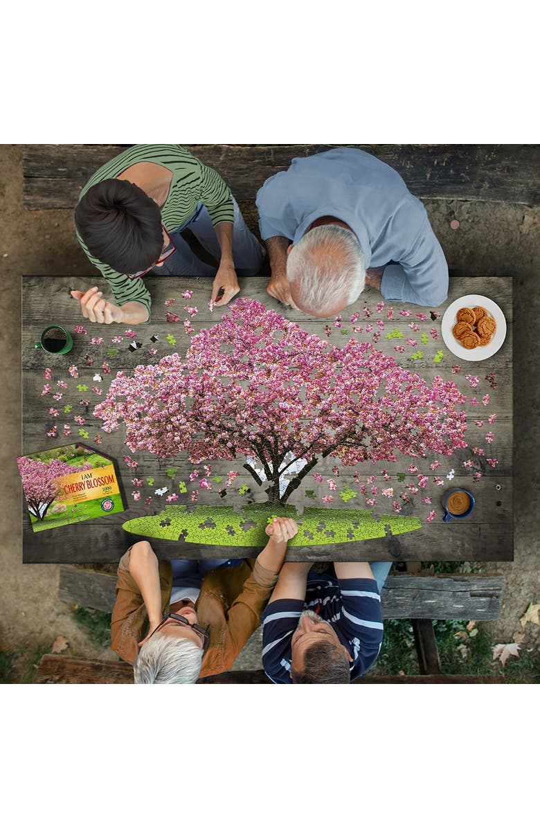 Madd Capp I Am Cherry Blossom Puzzle, 1000 Pieces, Alternate, color, Multicolored