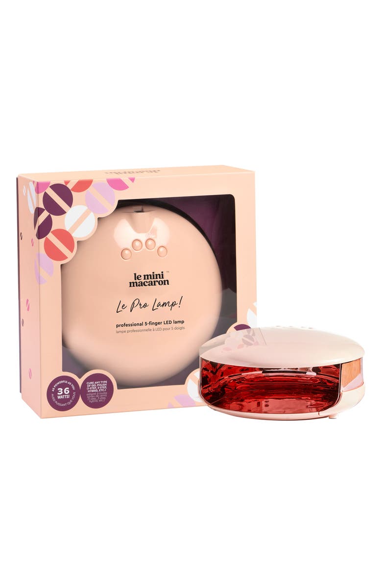 Le Mini Macaron Le Pro Lamp! Professional 5-Finger LED Manicure Lamp, Main, color,