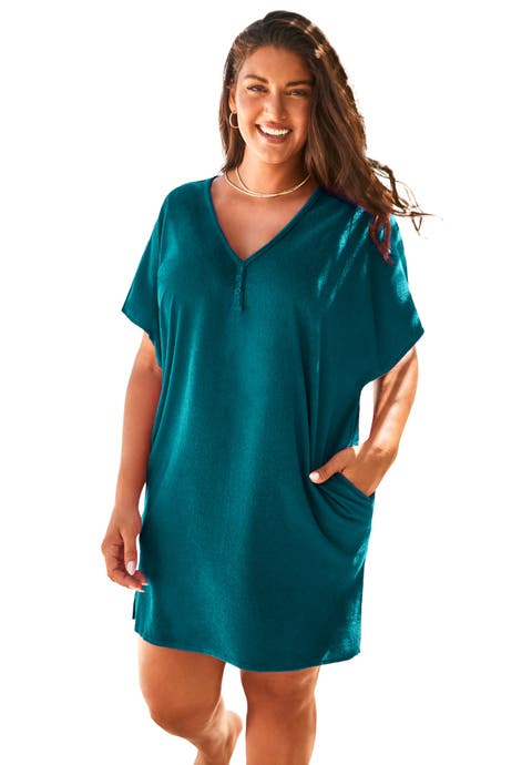 French Terry Lightweight Cover Up Tunic