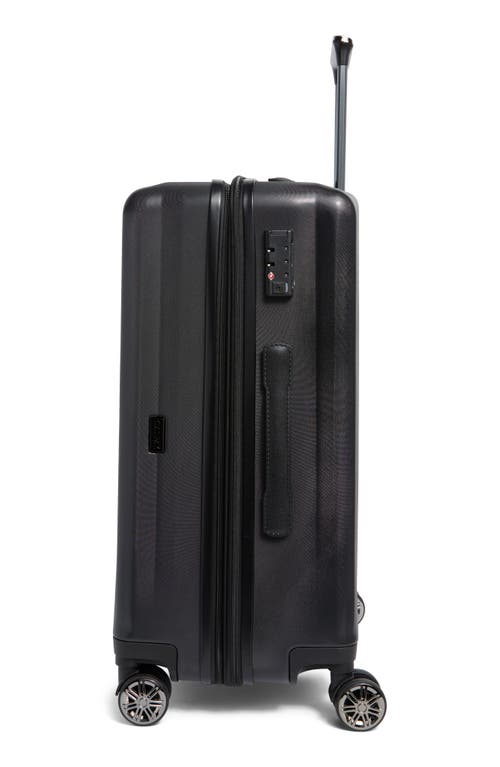 Calpak Zyon 25-inch Spinner Suitcase In Black