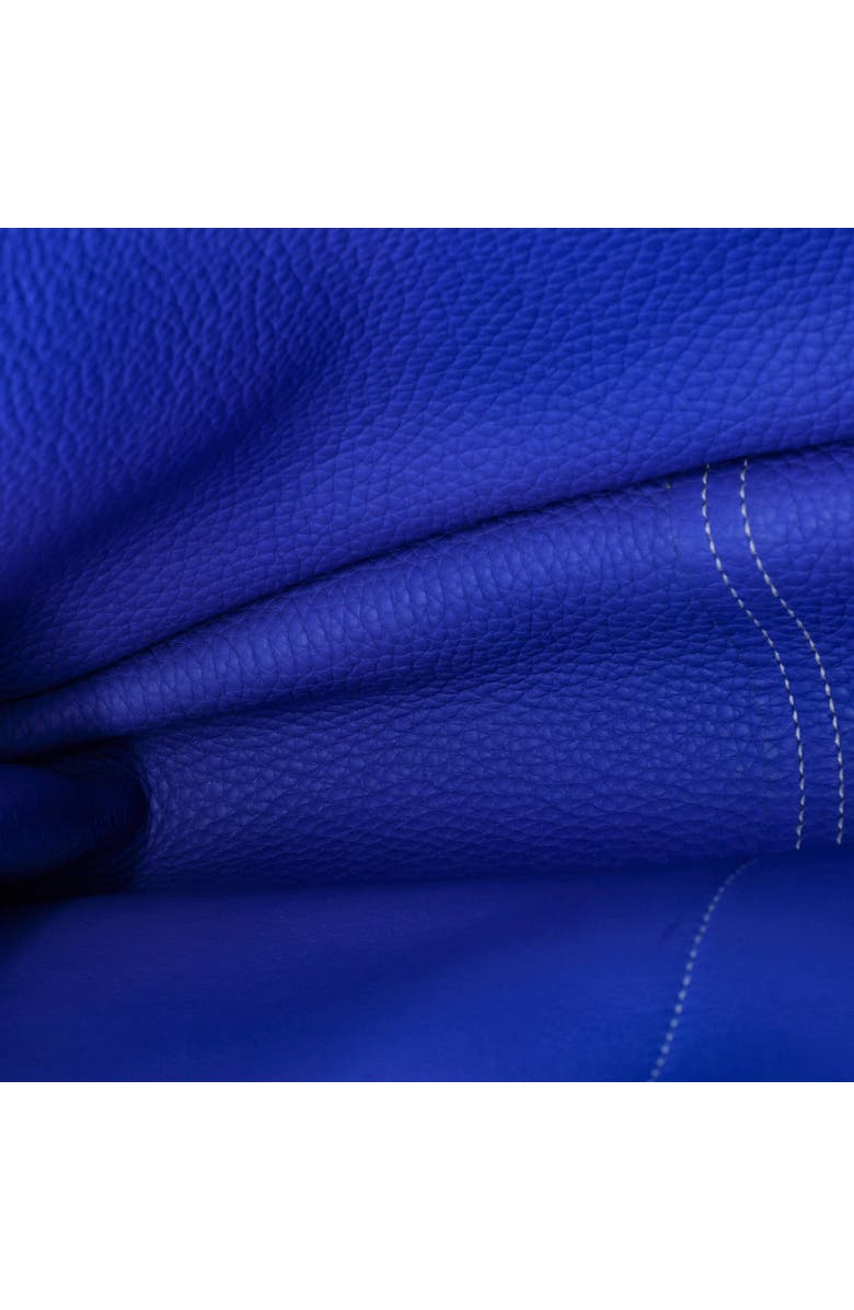 Pre-Owned Hermes Halzan Bag Clemence 31, Alternate, color, Bleu Hydra