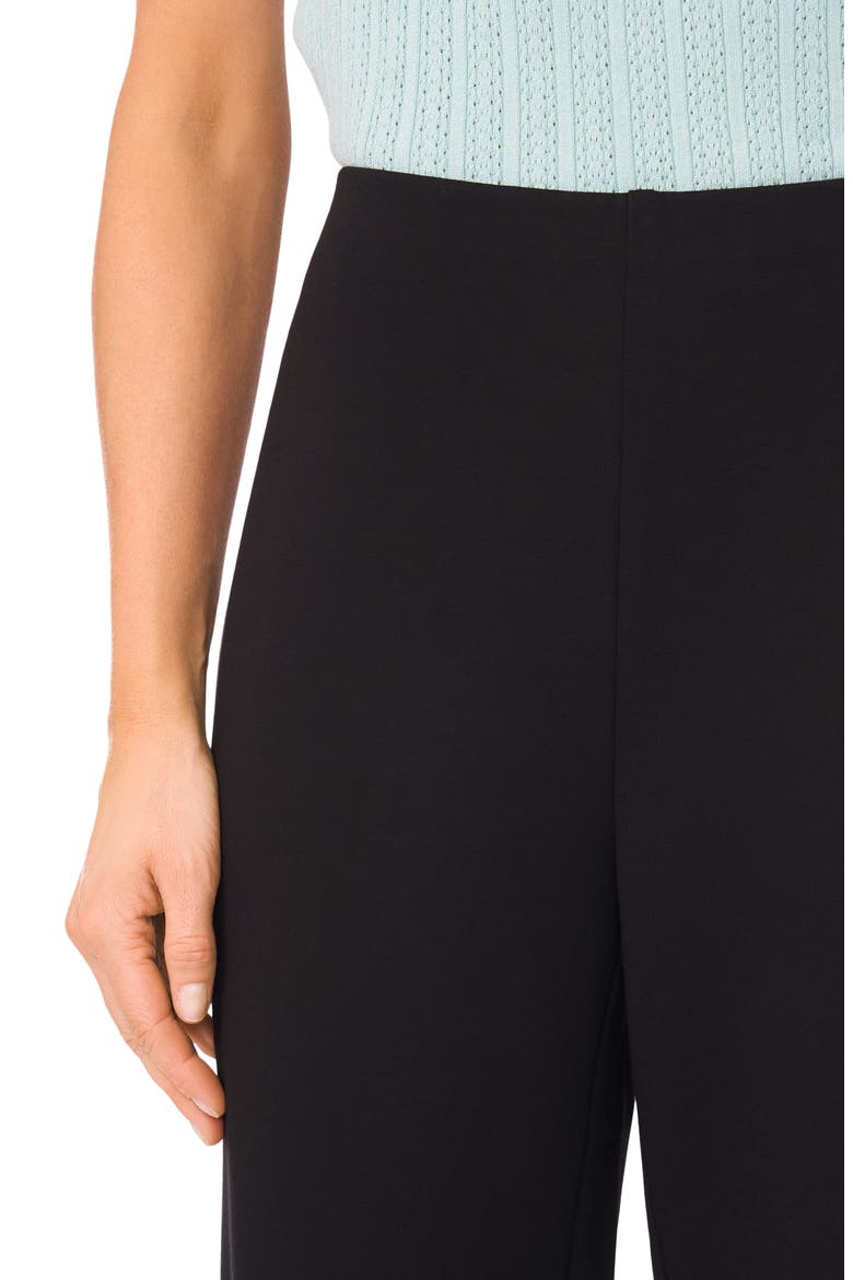 Ponte Straight Leg Pants, Alternate, color, RICH BLACK 060