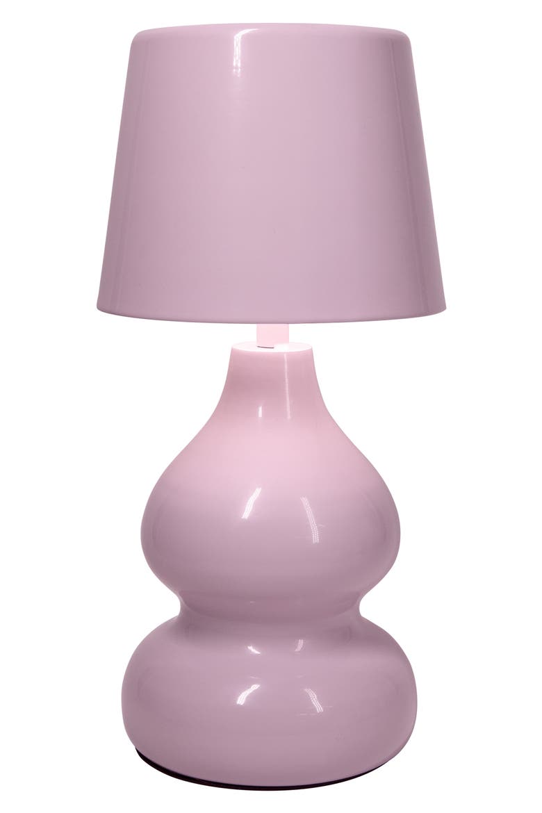 Cordless Rechargeable Table Lamp, Main, color, PINK