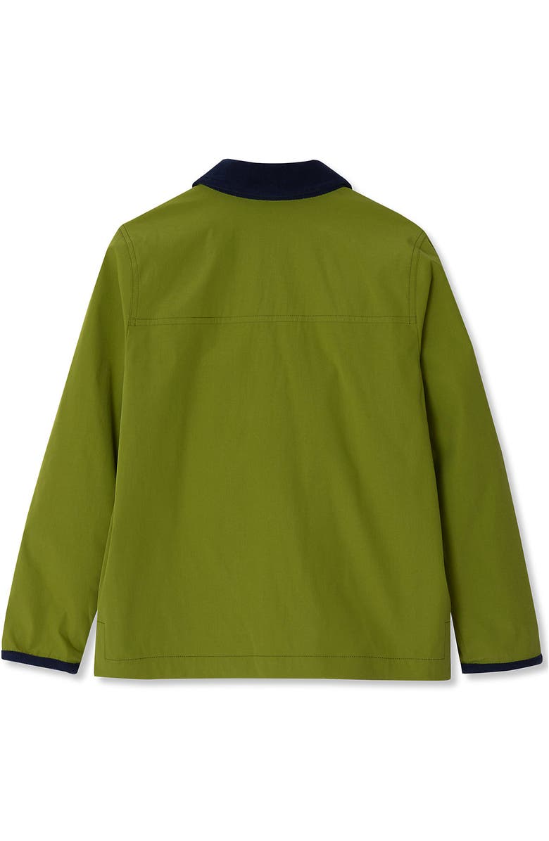 Lands' End Kids Water Resistant Utility Jacket, Alternate, color, Cypress Green