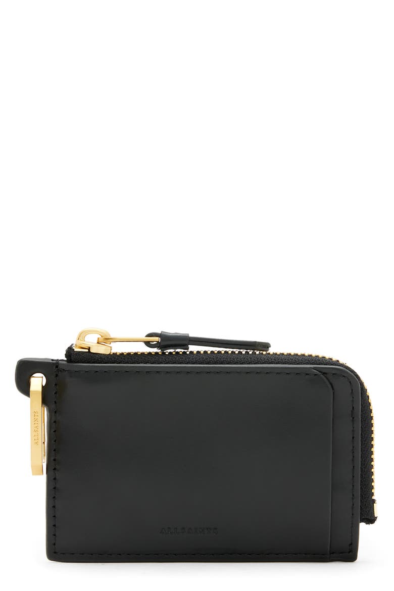 Remy Leather Wallet, Main, color, BLACK