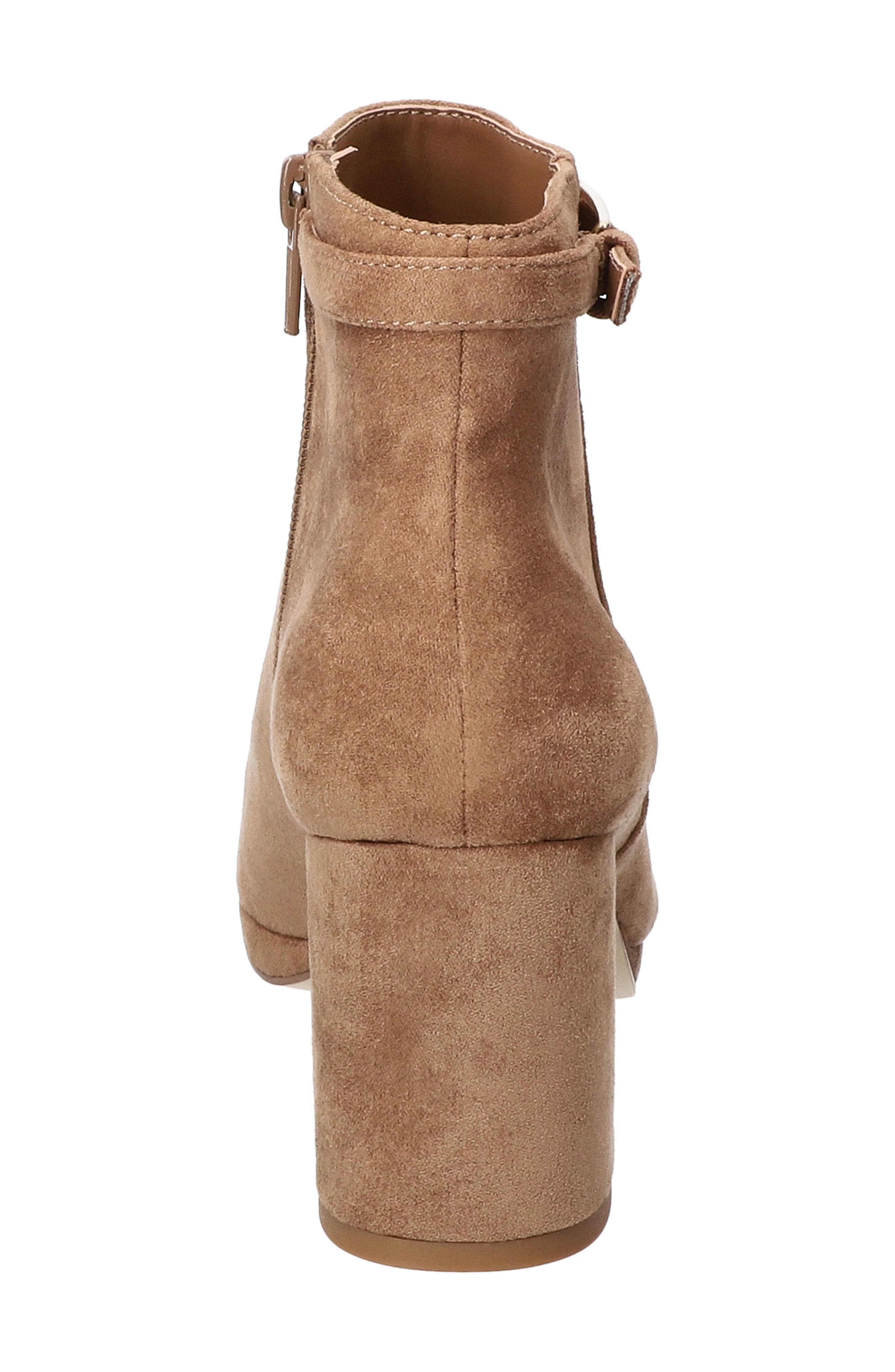Hudson Platform Bootie, Alternate, color, SADDLE SUEDE