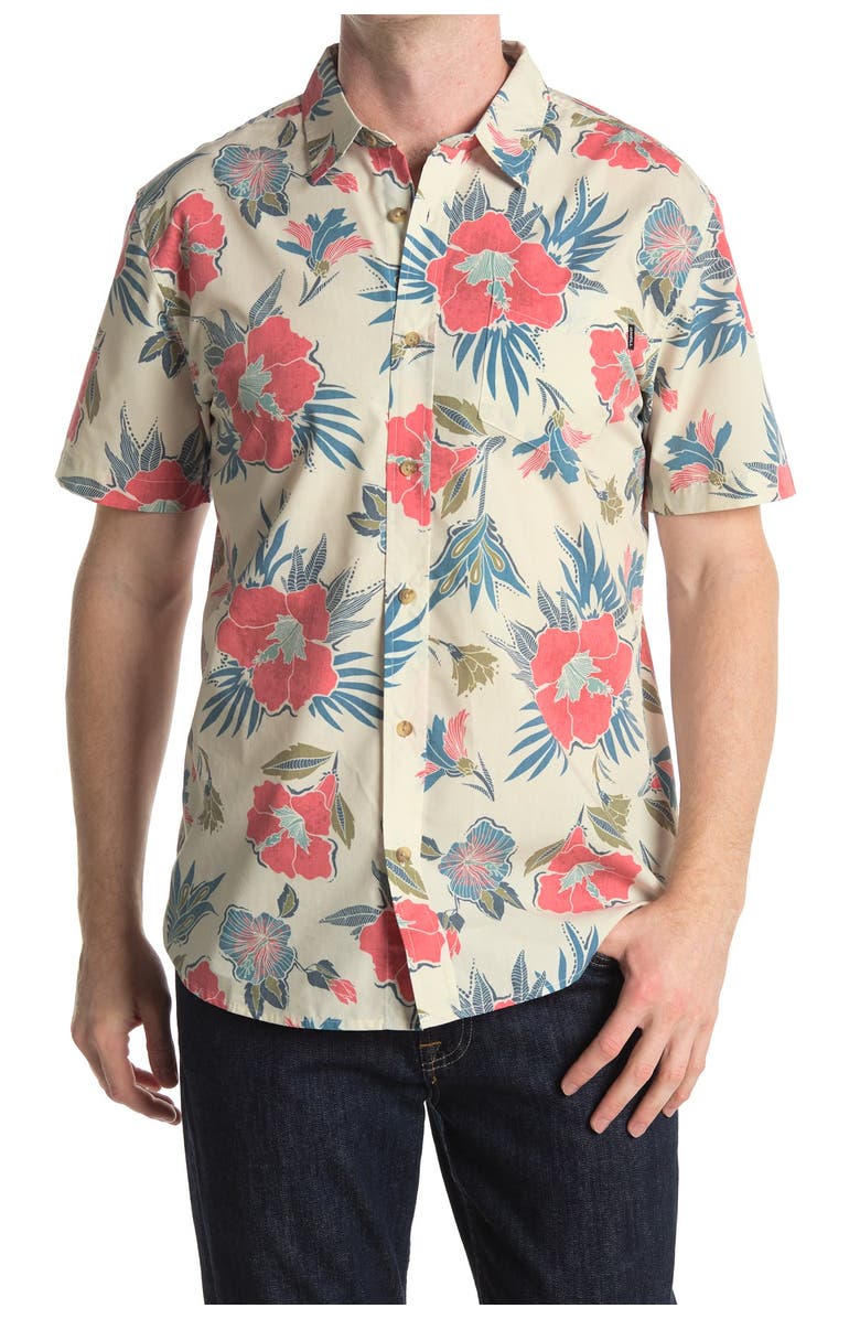 O'Neill Foundation Floral Regular Fit Shirt, Main, color,