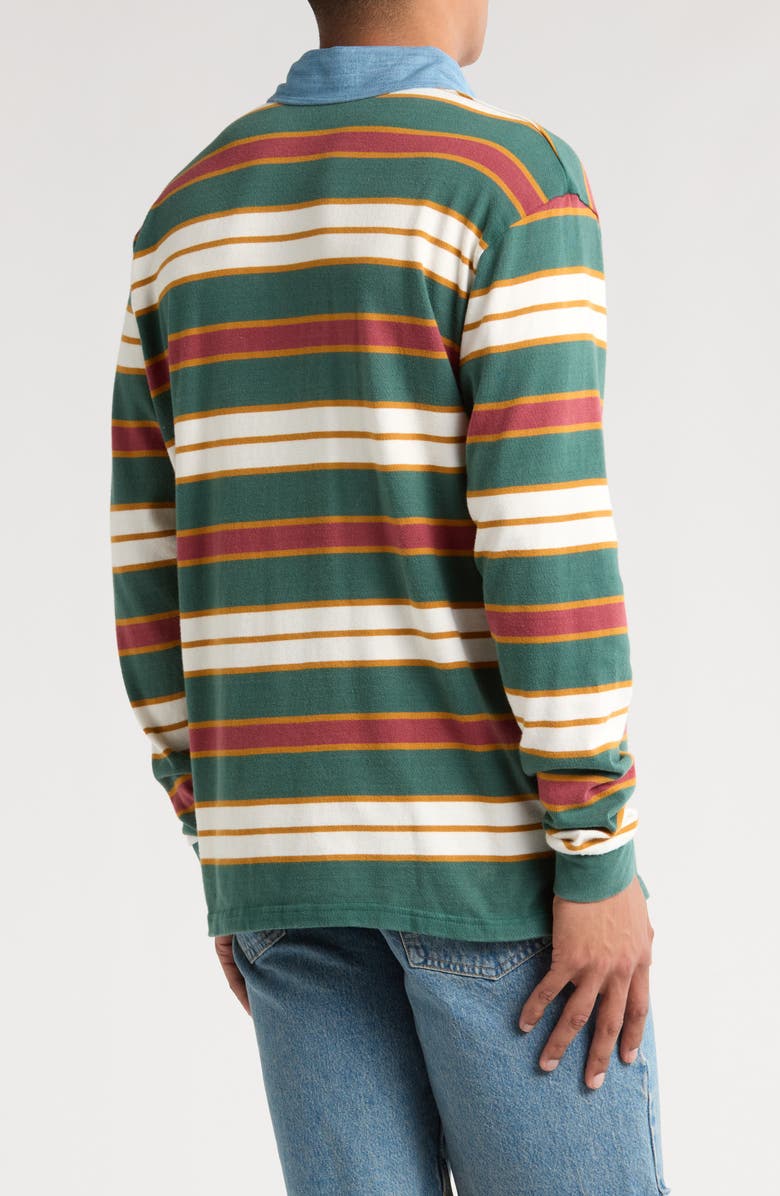 BDG Urban Outfitters Stripe Rugby Shirt, Alternate, color,