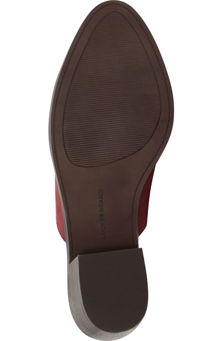 Lucky Brand Myrila Mule, Alternate, color, Cranberry Leather