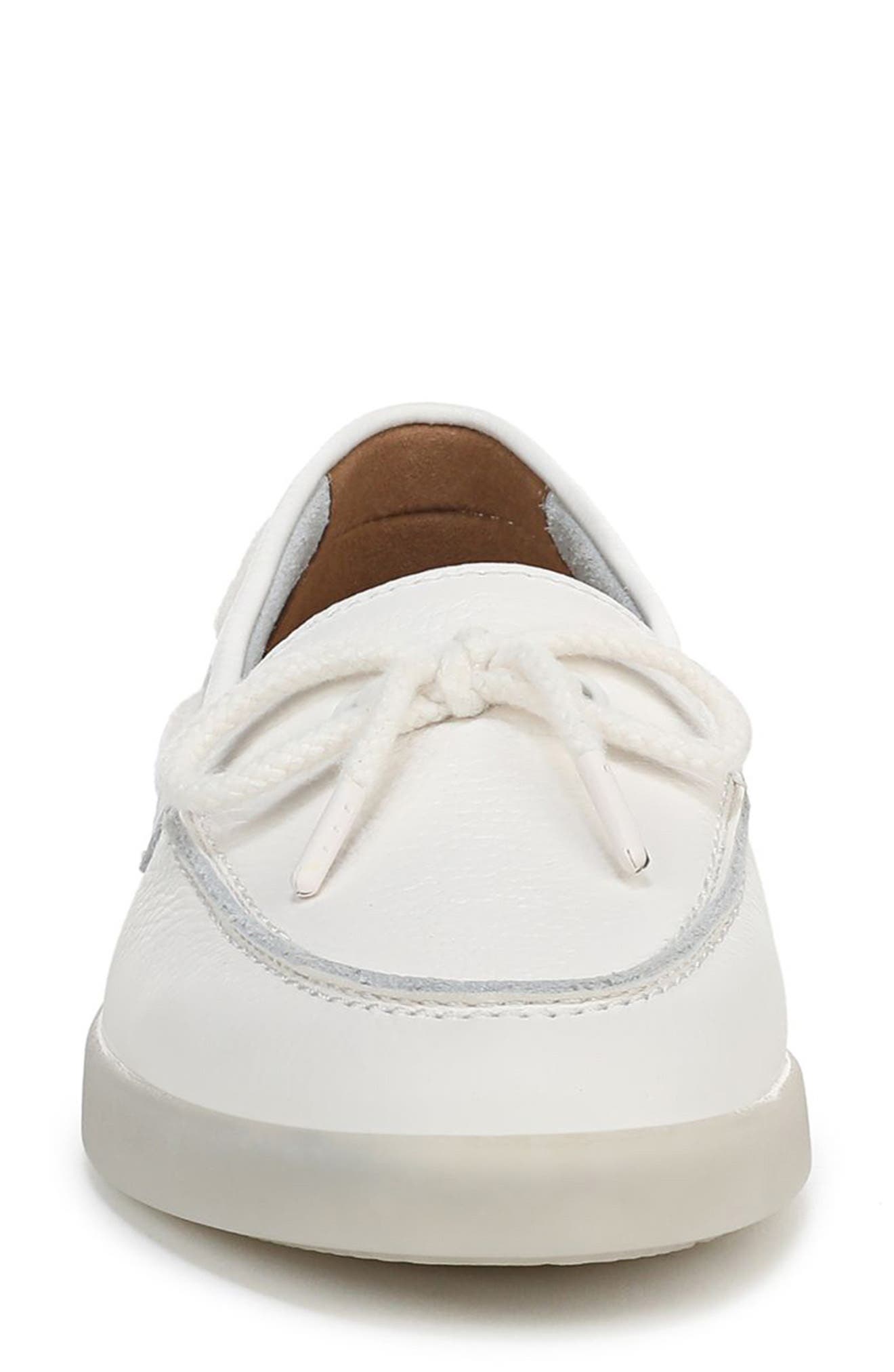 Keelboat Boat Shoe, Alternate, color, WARM WHITE