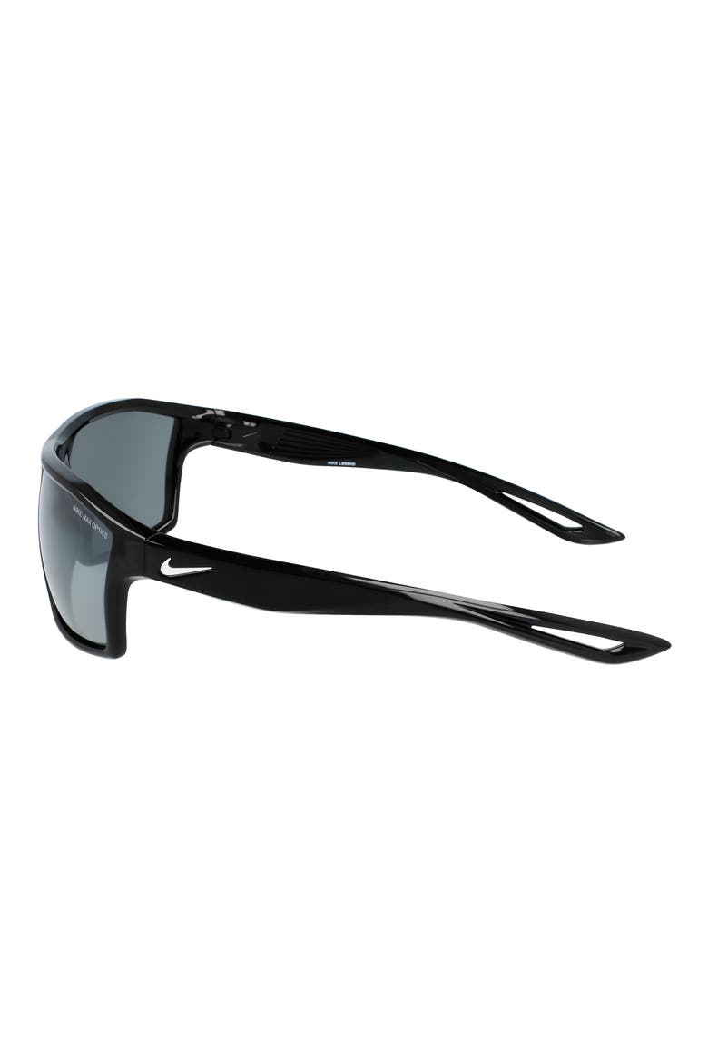 Legend 65mm Multi-Sport Sunglasses, Alternate, color, BLACK/GREY/SILVER FLASH