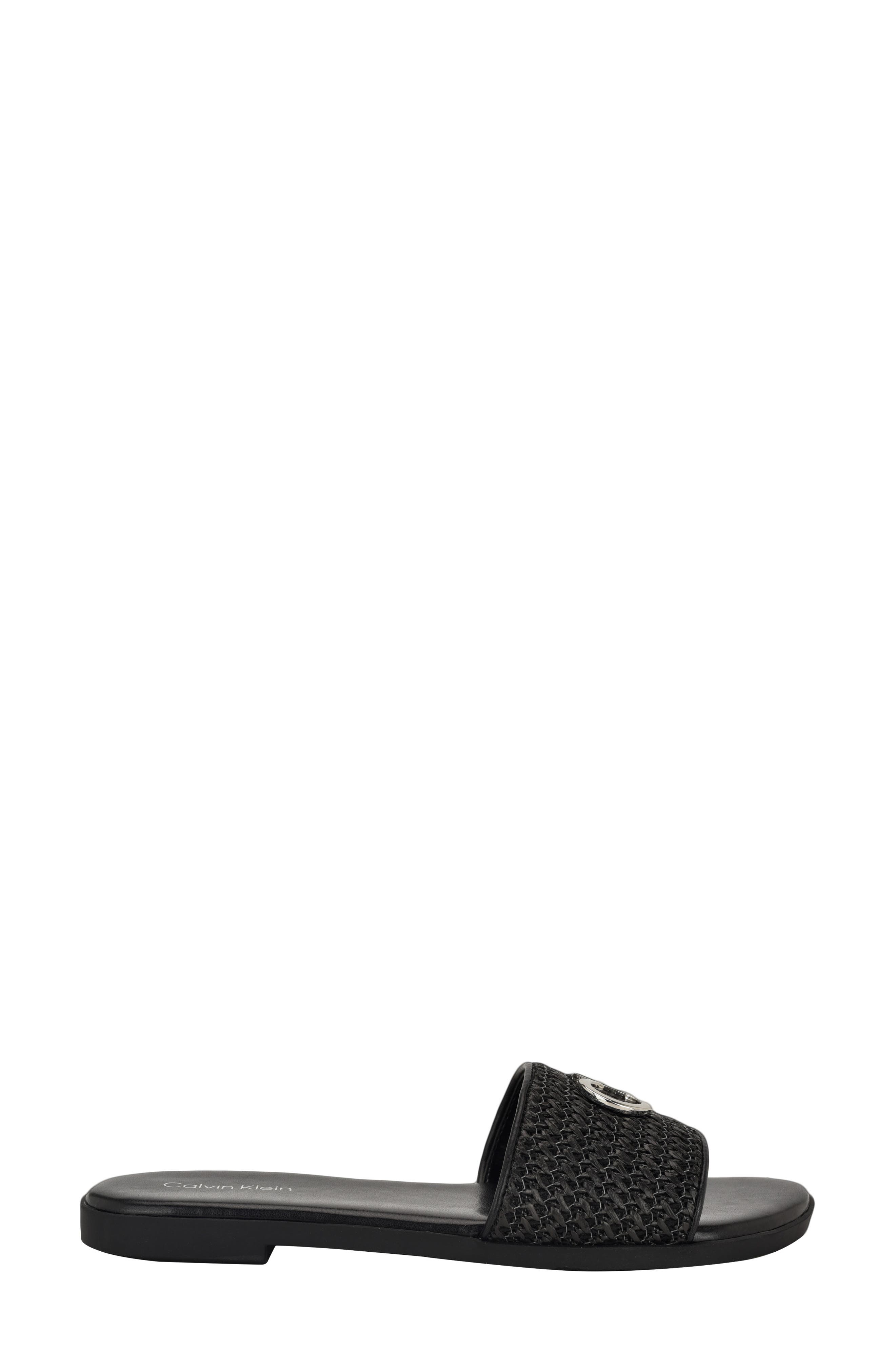 Calvin Klein Koly Slide Sandal, Alternate, color, Black