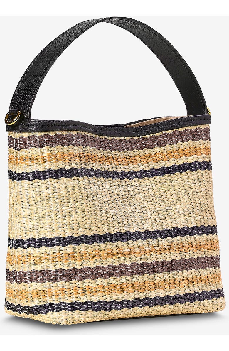 GiGi New York Tate Bucket Bag, Alternate, color, Natural Raffia