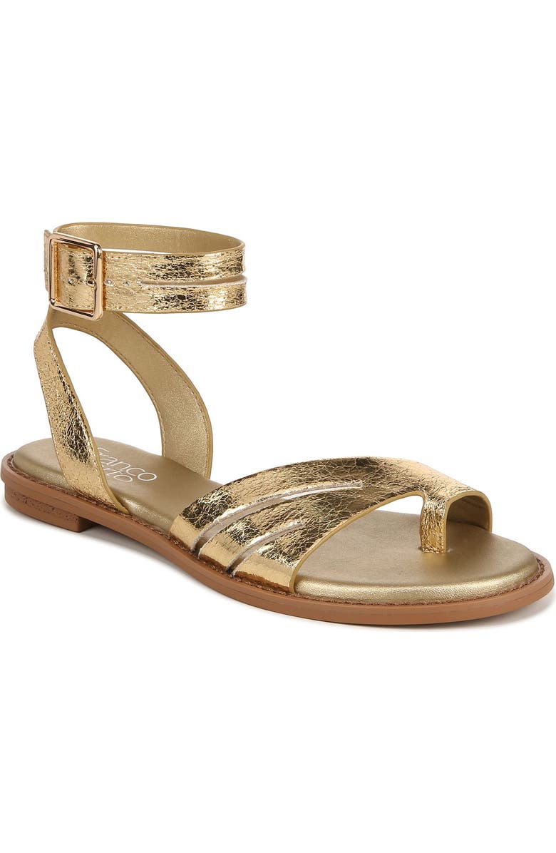Franco Sarto Greene Sandal, Main, color, Gold