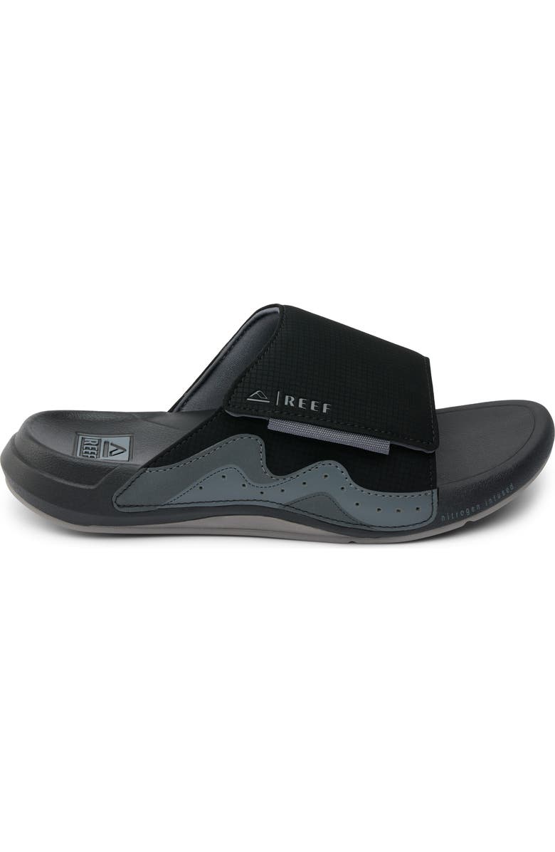 Reef Swell Cruiser Slide Sandal, Alternate, color, Black