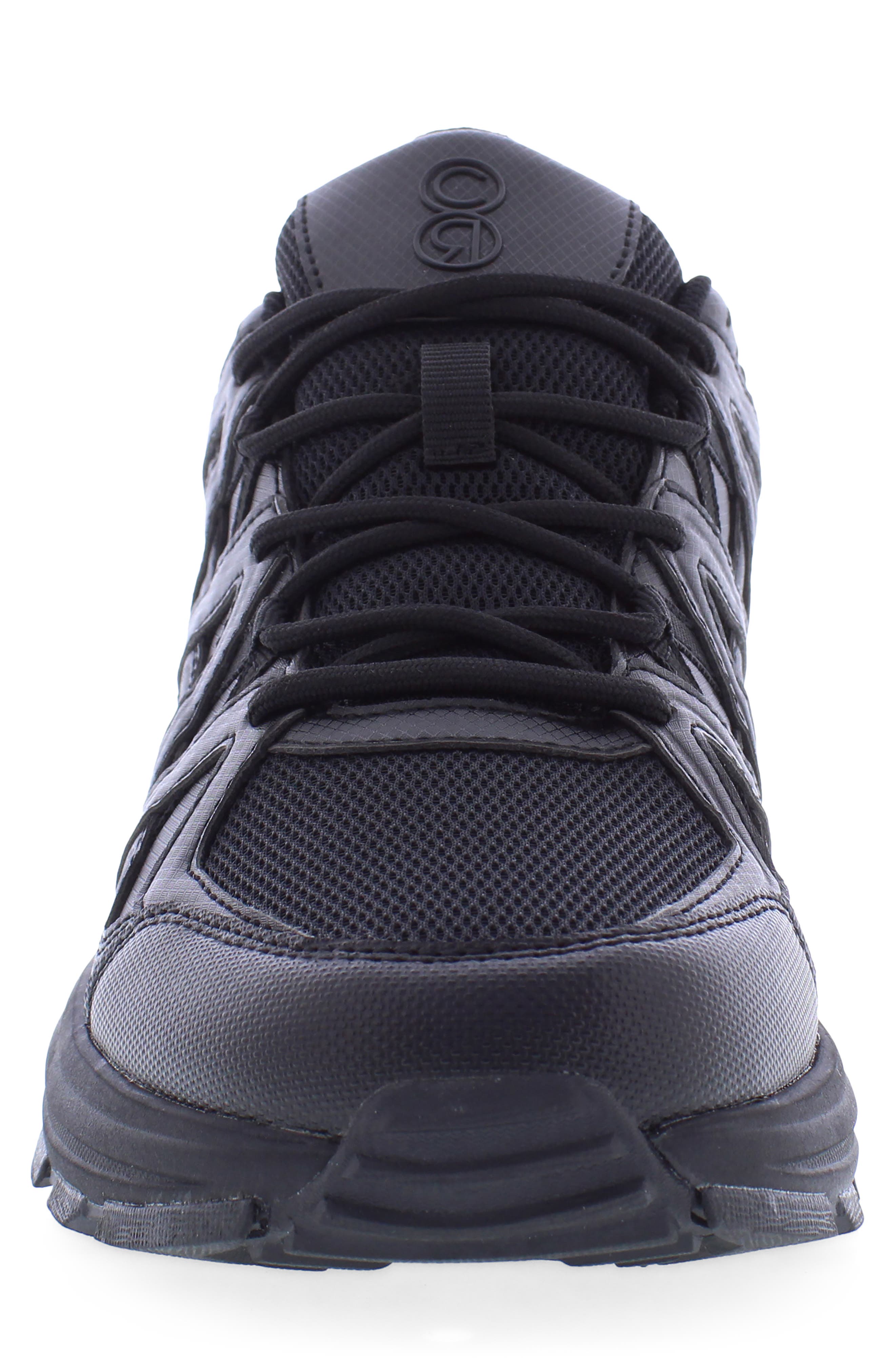 Trail PT Sneaker, Alternate, color, BLACK/BLACK