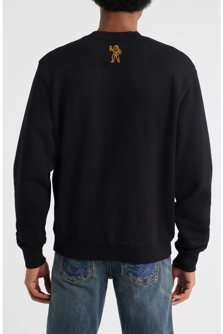 BB Jet Set Embroidered Graphic Sweatshirt, Alternate, color, BLACK